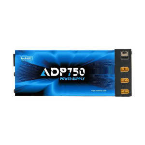 Блок питания ToolkitRC ADP750 — 750W, 12V, 62.5A, AC 100–240V, 3×XT60, 4mm bullet, USB-C PD 30W, активное охлаждение. Photo 2